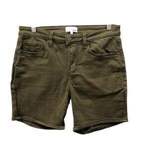Swet Tailor Chino Shorts Mens 31 Olive Green Stretch 5.5'' Inseam Slim Fit